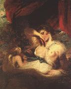 Sir Joshua Reynolds Cupid Unfastens the Belt of Venus Sweden oil painting reproduction